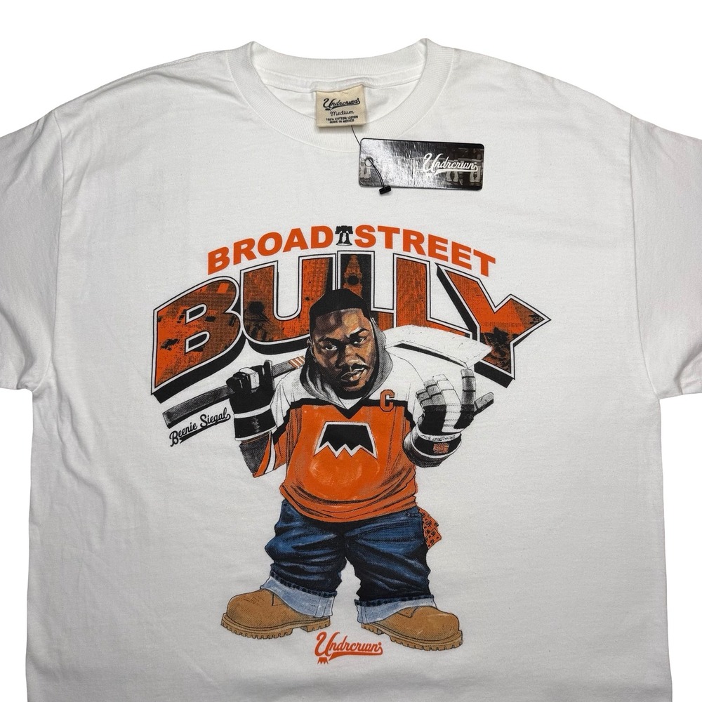 2000s Y2K UNDRCRWN Undercrown Beanie Siegel‎ State Property Bully Shirt Medium